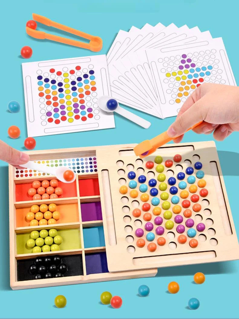 Juego de clasificacion y motora fina