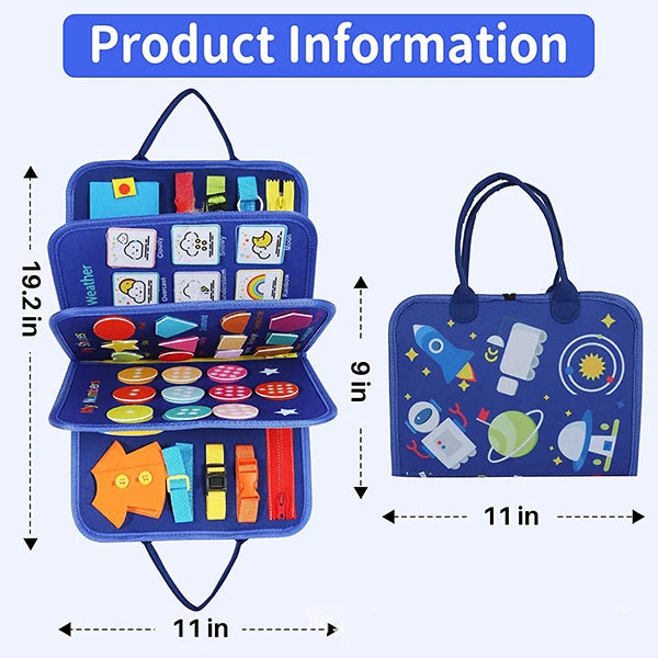 Libro de actividades de tela